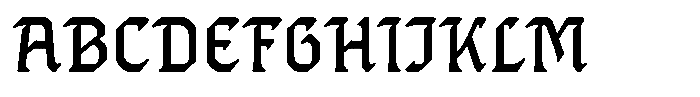 Neuwerk Font UPPERCASE