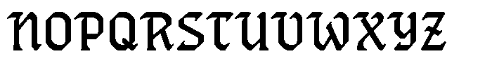 Neuwerk Font UPPERCASE