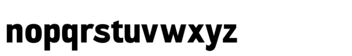 Neuxta Pro Bold Font LOWERCASE