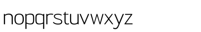 Neuxta Pro Extra Light Font LOWERCASE