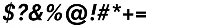 Neuzeit Office Bold Italic Font OTHER CHARS