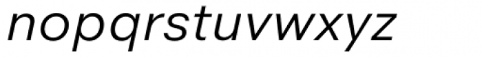 Neuzeit Office Italic Font LOWERCASE