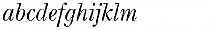Neva Italic Font LOWERCASE