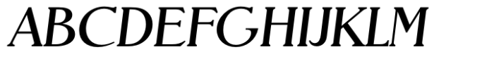 Nevada TS-Regular Obl Font UPPERCASE