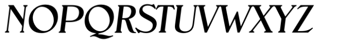 Nevada TS-Regular Obl Font UPPERCASE