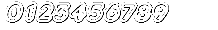 Nevaeh Engrave Italic Font OTHER CHARS