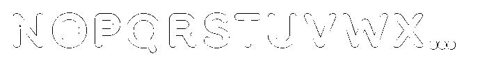 Nevaeh Outline Bold Font UPPERCASE