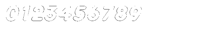 Nevaeh Outline Extra Bold Italic Font OTHER CHARS