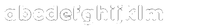 Nevaeh Outline Extra Bold FONT