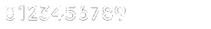Nevaeh Outline Regular Font OTHER CHARS