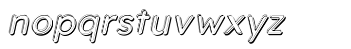 Nevaeh Scratch Italic Font LOWERCASE