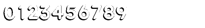 Nevaeh Shadow Bold Font OTHER CHARS