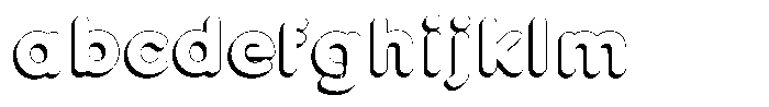 Nevaeh Shadow Extra Bold FONT