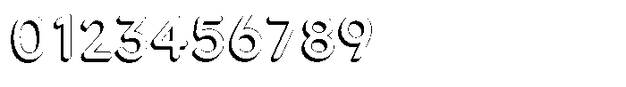 Nevaeh Shadow Regular Font OTHER CHARS