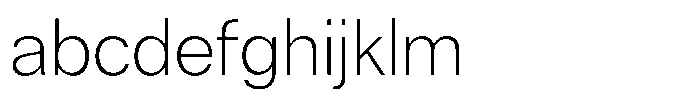 Nevanta Extra Light FONT