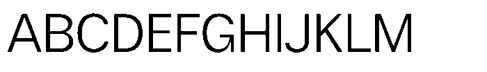 Nevanta Light Font UPPERCASE
