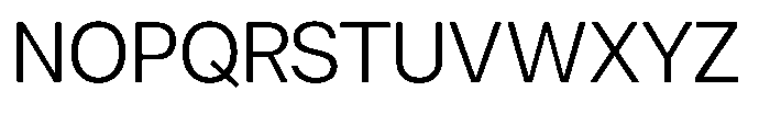 Nevanta Light Font UPPERCASE