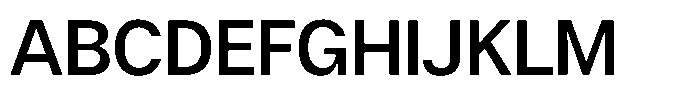 Nevanta Medium Font UPPERCASE