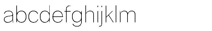 Nevanta Thin FONT