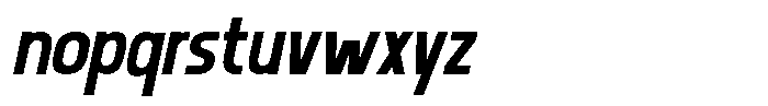 Nevanty Italic Font LOWERCASE