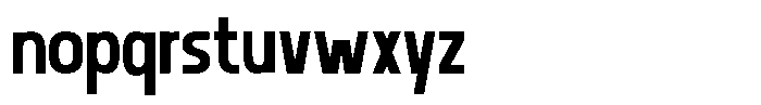 Nevanty Regular Font LOWERCASE