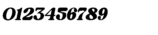 Never Aurora Oblique Font OTHER CHARS