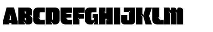 Neverlusen Regular Font UPPERCASE