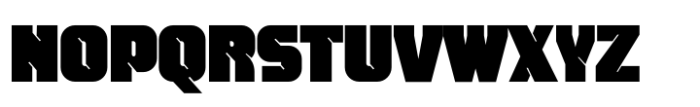Neverlusen Regular Font UPPERCASE