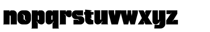 Neverlusen Regular Font LOWERCASE
