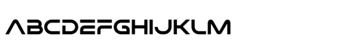 Nevias Tech Regular Font UPPERCASE