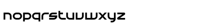 Nevias Tech Regular Font LOWERCASE