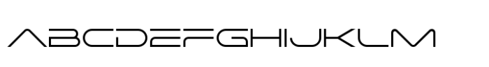 Nevias Tech Variable Font UPPERCASE