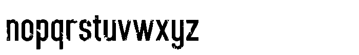 Nevis Ridge Rough Regular Font LOWERCASE