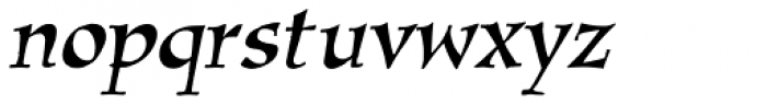 New Amigo RXSN Italic Font LOWERCASE