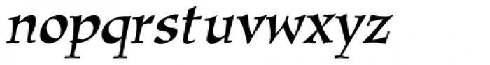 New Amigo SXSN Italic Font LOWERCASE