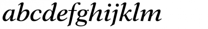 New Aster SemiBold Italic Font LOWERCASE