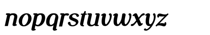 New Bashopilias Extra Bold Italic Font LOWERCASE