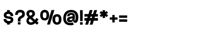 New Black Typeface Bold Font OTHER CHARS