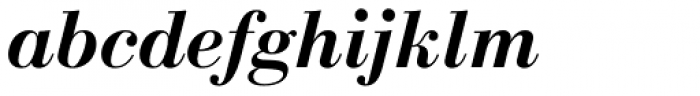 New Bodoni DT Bold Italic Font LOWERCASE