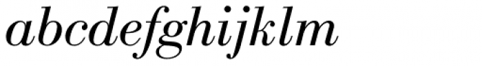 New Bodoni DT Italic Font LOWERCASE