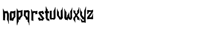 New Dark Planet Black Font LOWERCASE