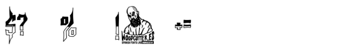 New Dark Planet Regular Font OTHER CHARS