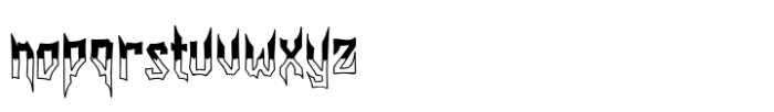 New Dark Planet Regular Font LOWERCASE