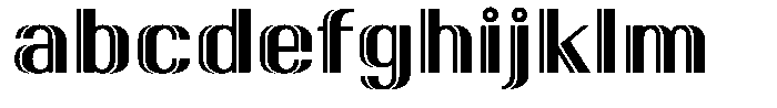 New Deco Heavy FONT