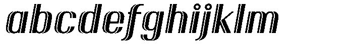 New Deco Italic FONT