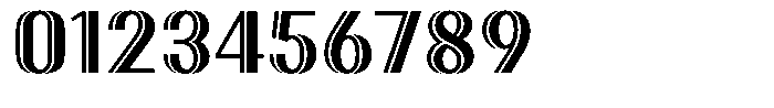 New Deco Regular Font OTHER CHARS