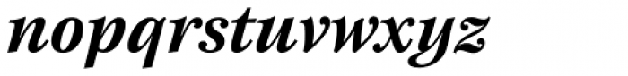 New Esprit Pro Bold Italic Font LOWERCASE