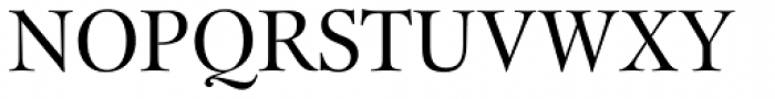 New Esprit Std Display Regular Font UPPERCASE