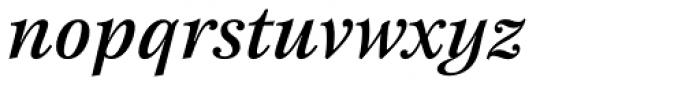 New Esprit Std Medium Italic Font LOWERCASE
