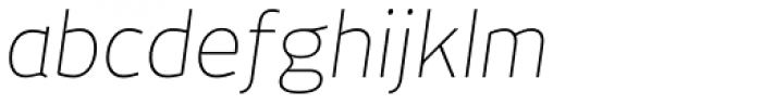 New June Fine Italic Font LOWERCASE